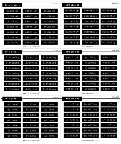 Bar Scripts - Functional Scripts | 78 options