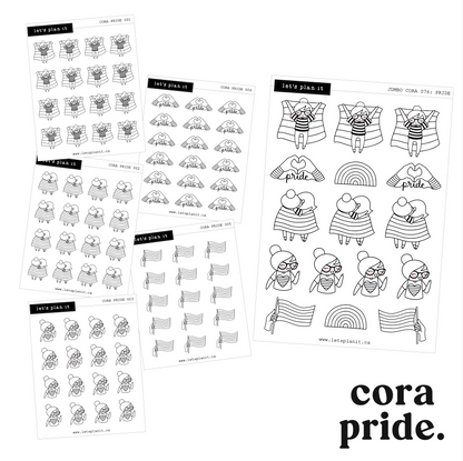 Cora | Pride | character stickers