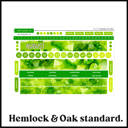 Monthly Kit: August birthstone | 8 layout options | August or Blank