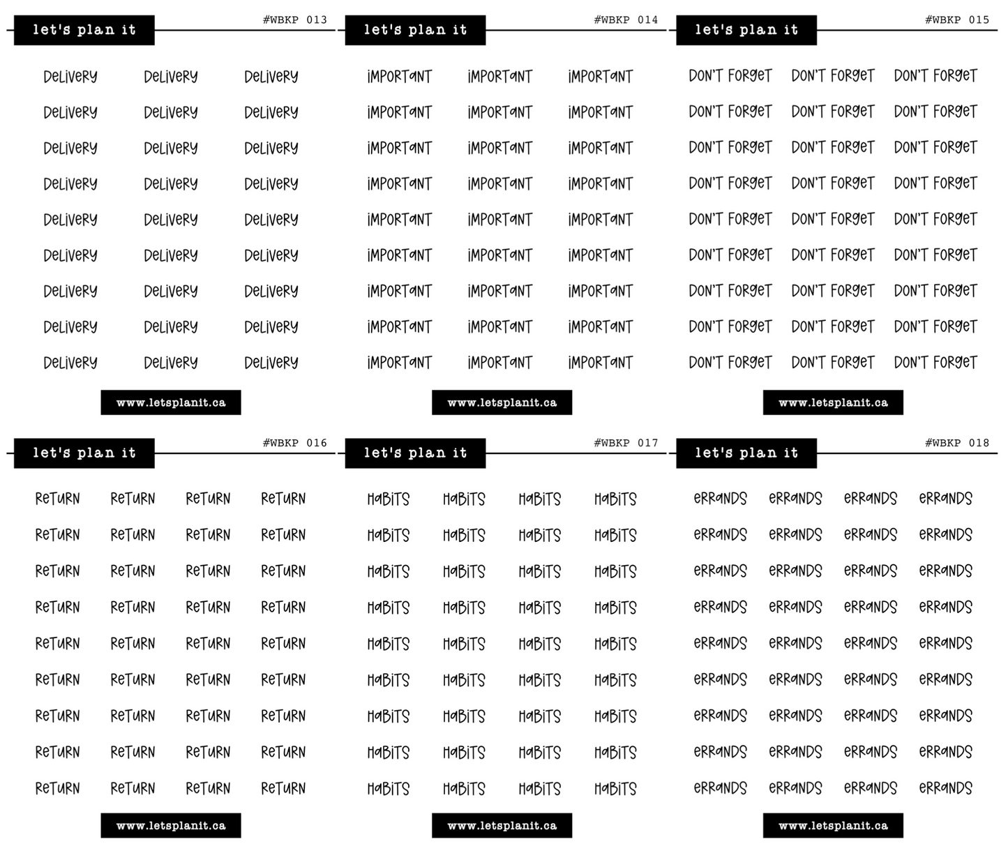 Transparent Bar Scripts | KP Font | 78 options