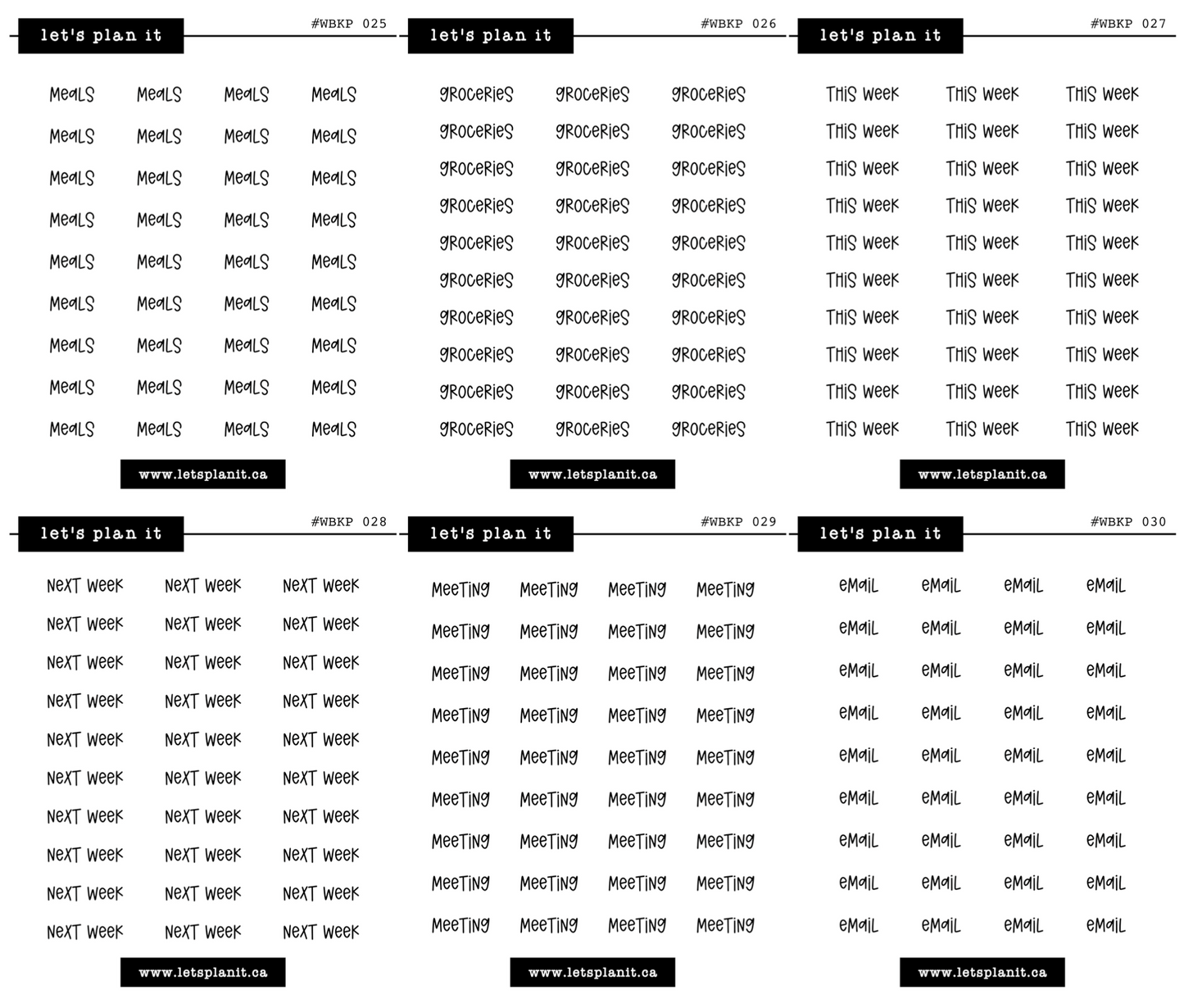 Transparent Bar Scripts | KP Font | 78 options