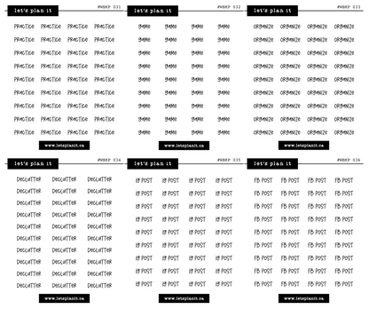 Transparent Bar Scripts | KP Font | 78 options