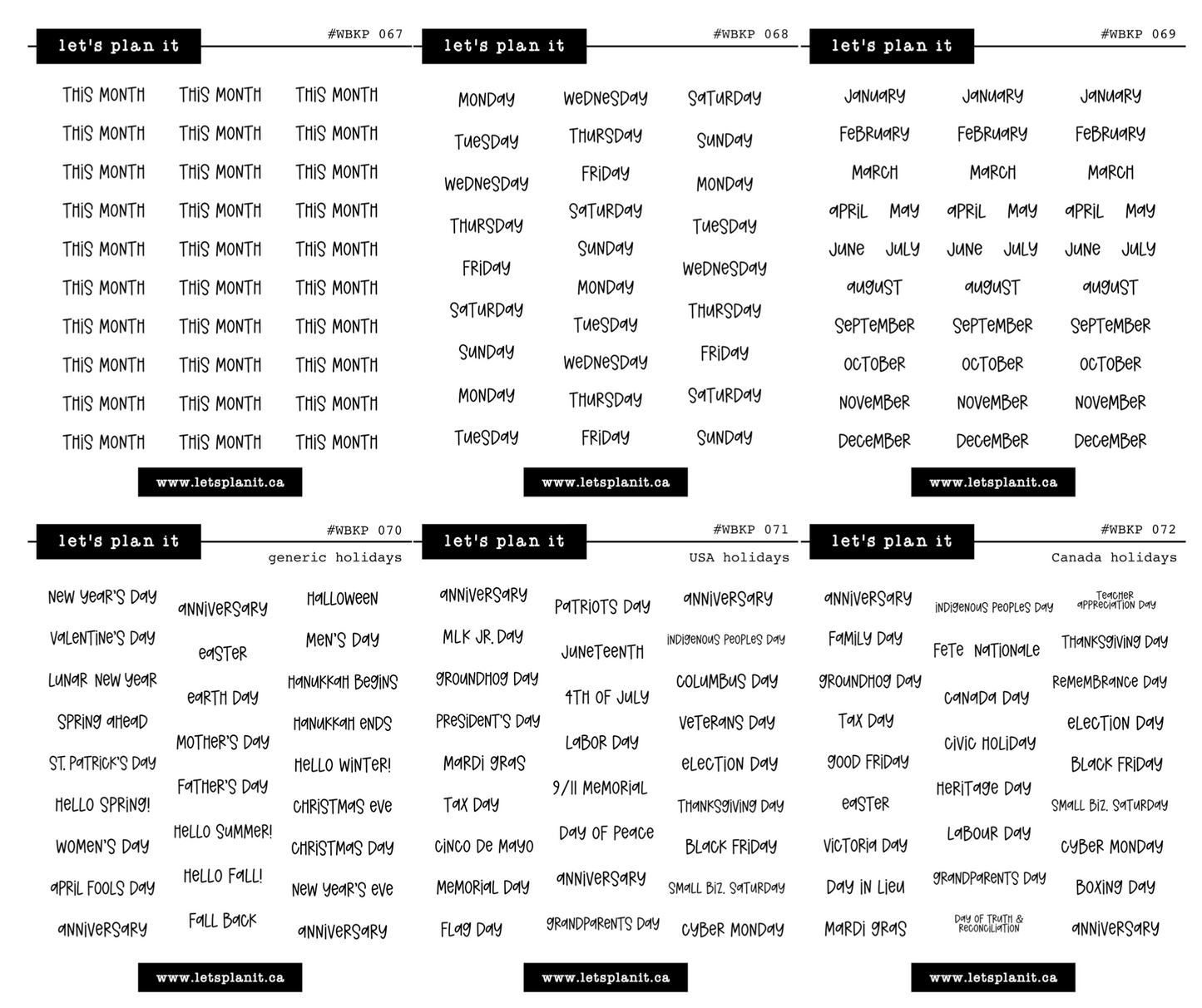 Transparent Bar Scripts | KP Font | 78 options