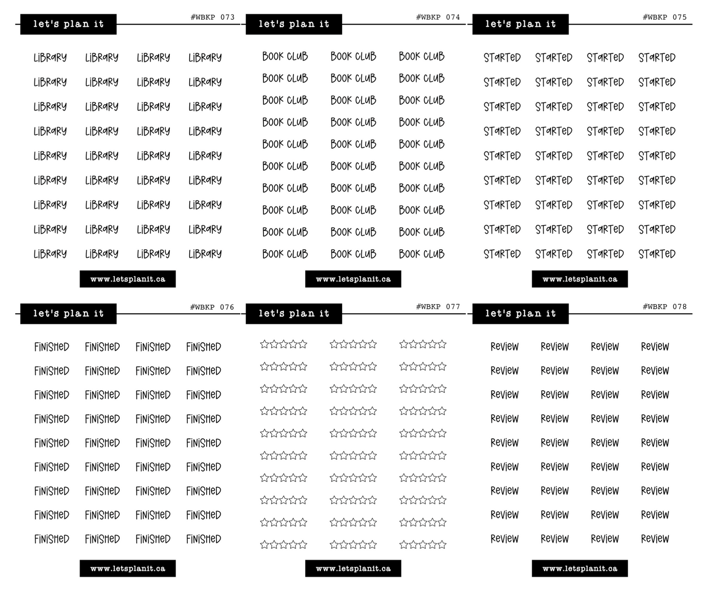 Transparent Bar Scripts | KP Font | 78 options
