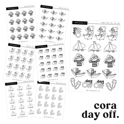 Cora | Day Off | character stickers