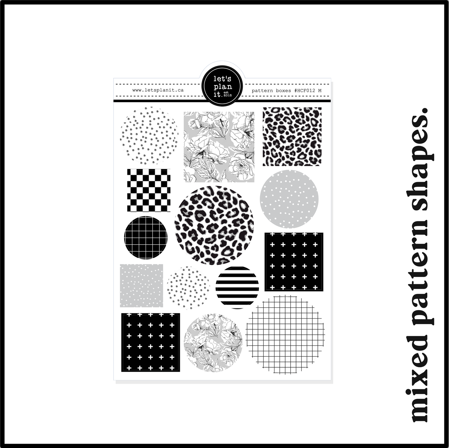 MONOCHROME /B&W FUNCTIONALS | Planning Essentials