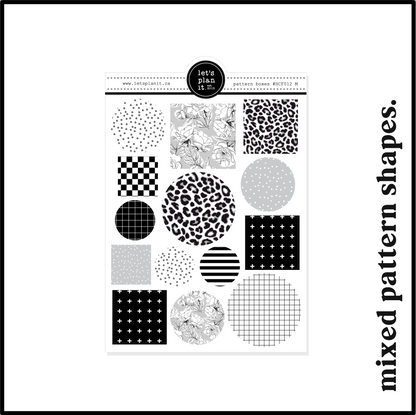MONOCHROME /B&W FUNCTIONALS | Planning Essentials
