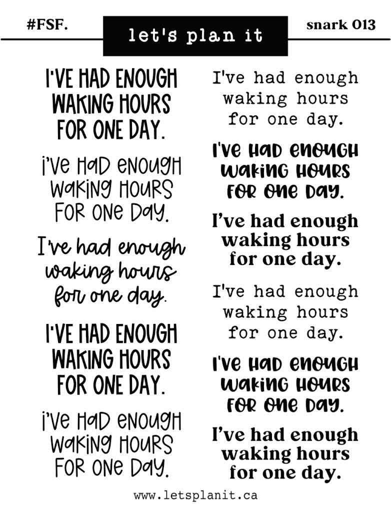 #FSF SNARKY quotes | 013-018 | 2 paper types