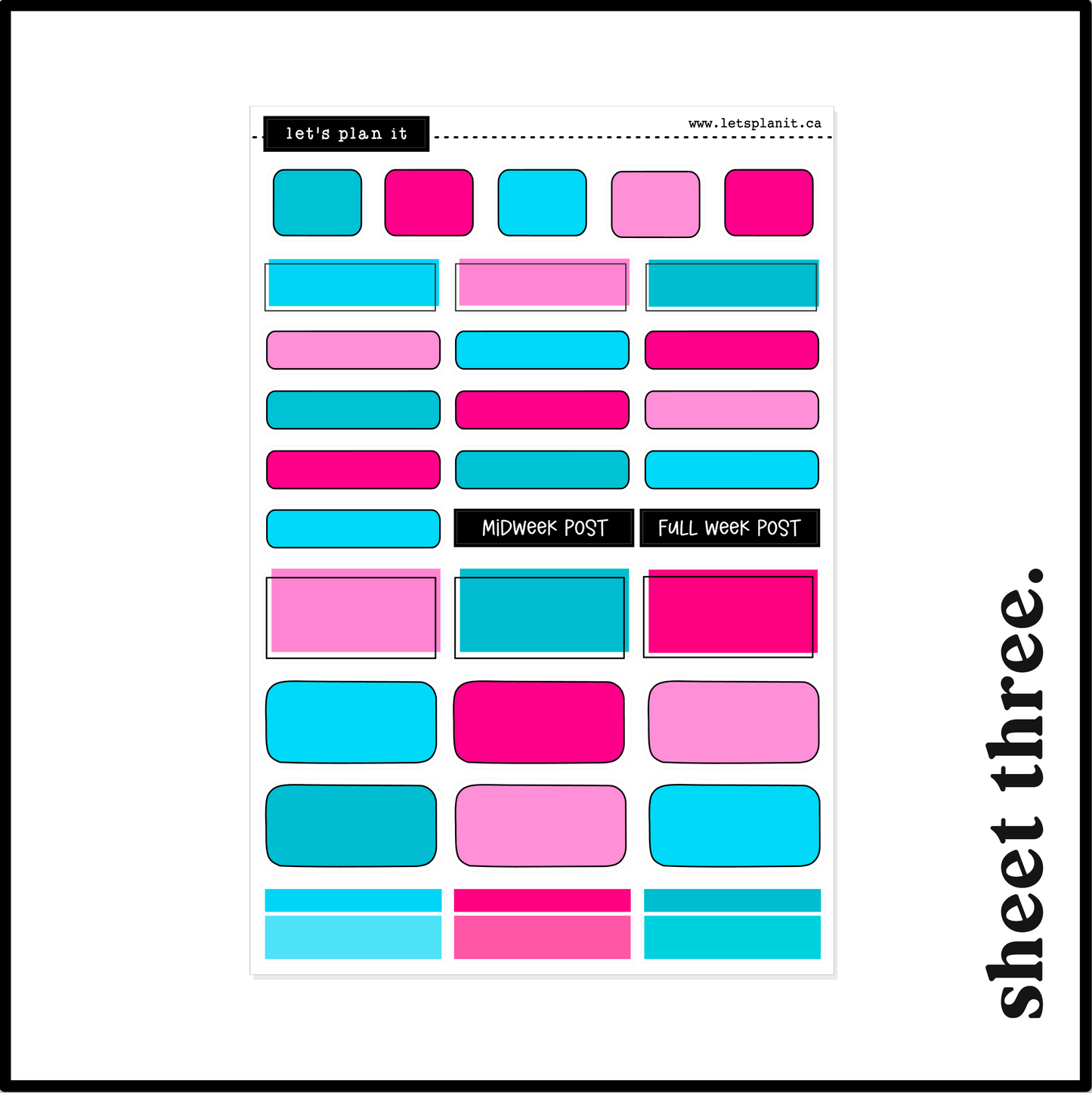 VERONICA COLLECTION | Weekly Kits
