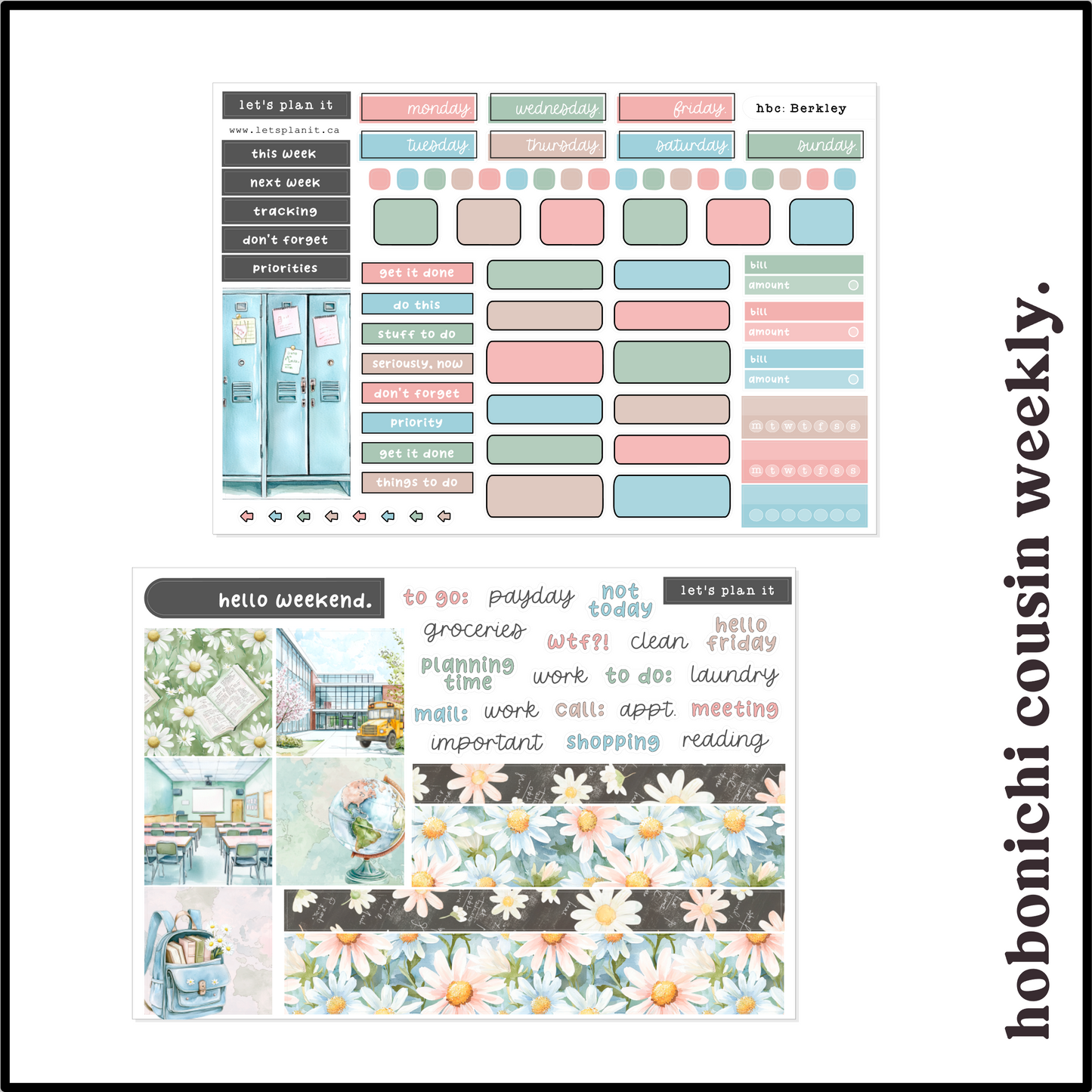 BERKLEY COLLECTION | Weekly Kits