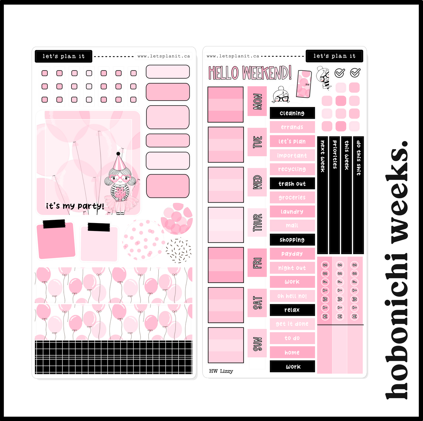 LIZZY COLLECTION | Weekly Kits