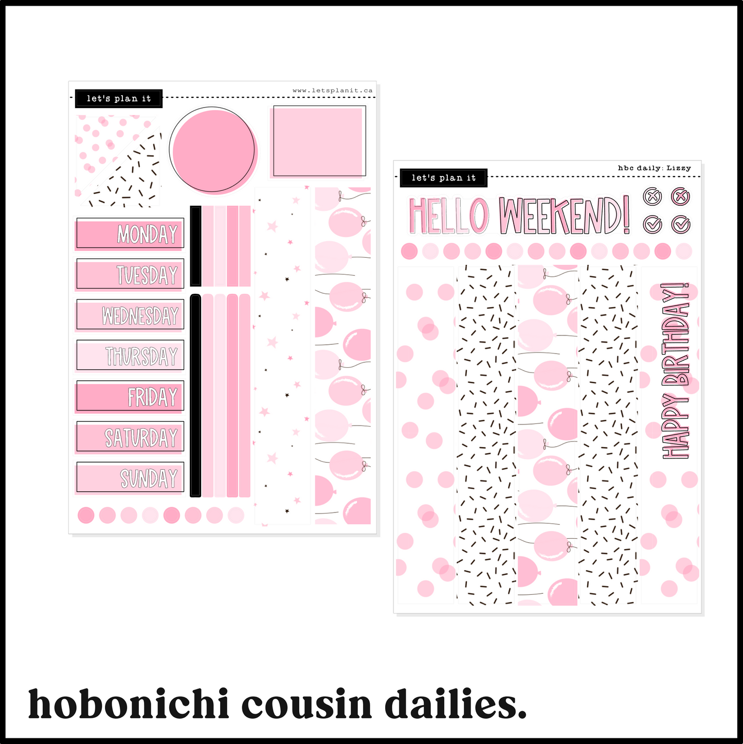 LIZZY COLLECTION | Weekly Kits