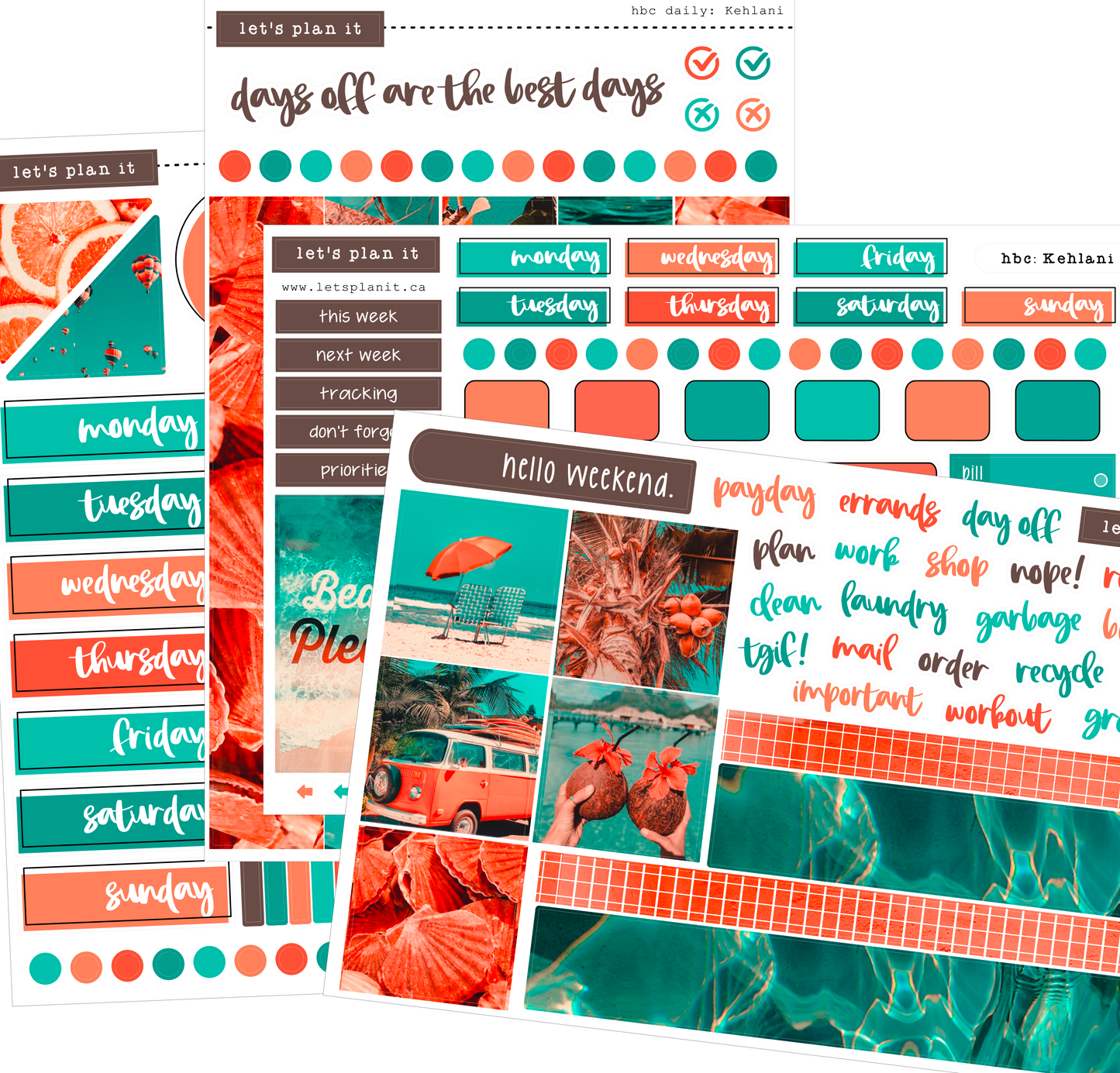 KEHLANI COLLECTION | Weekly Kits