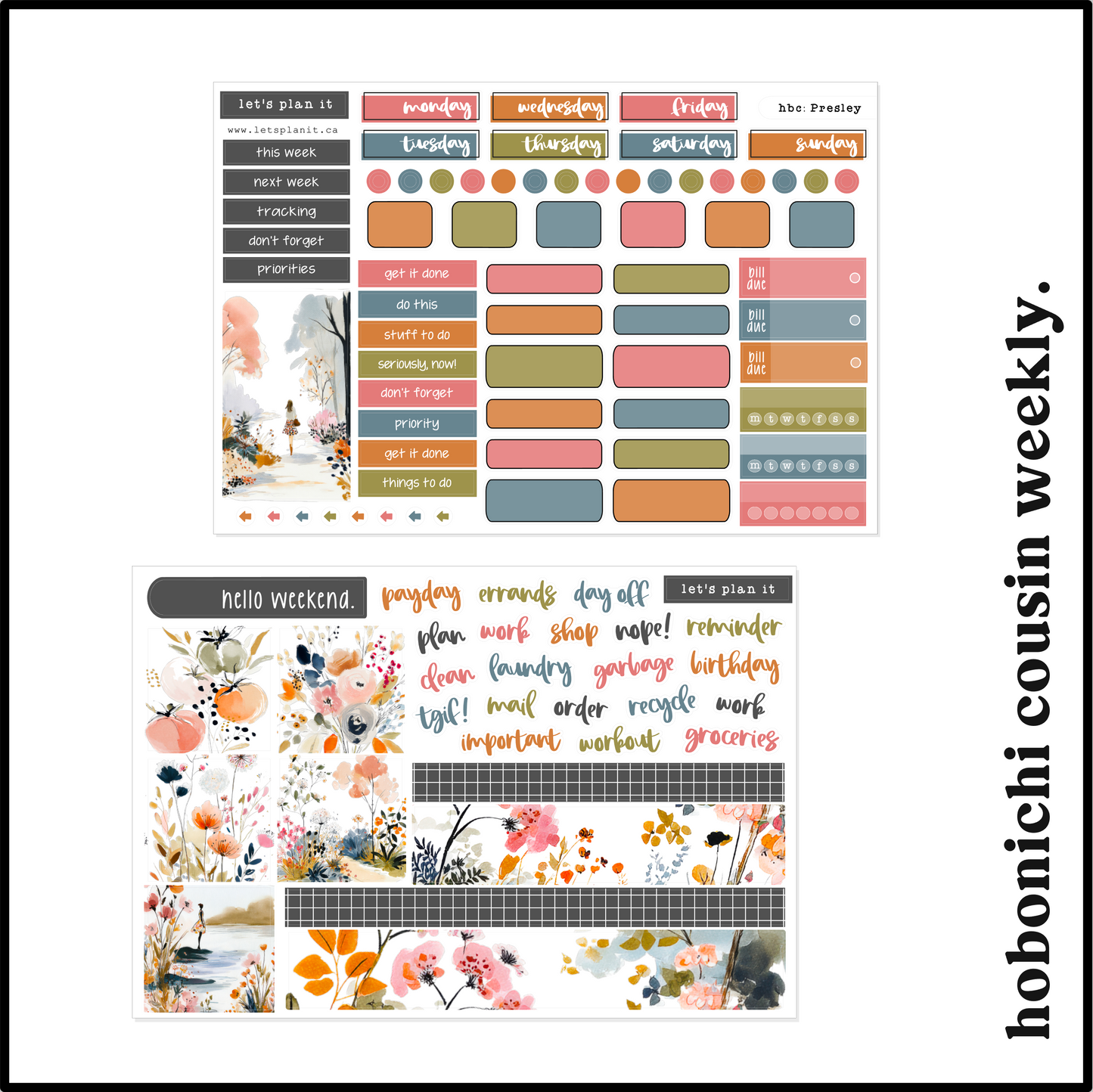 PRESLEY COLLECTION | Weekly Kits