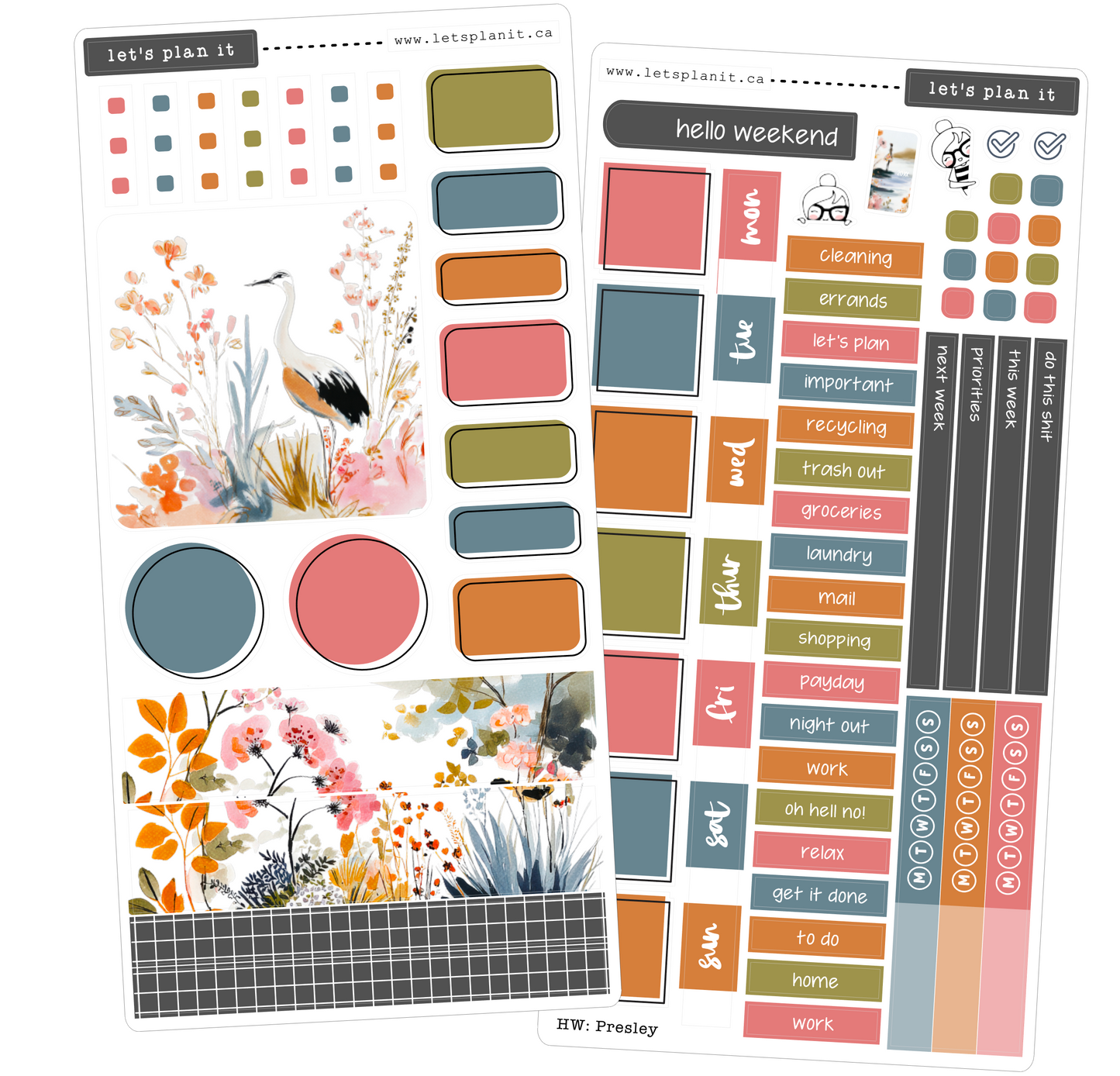 PRESLEY COLLECTION | Weekly Kits
