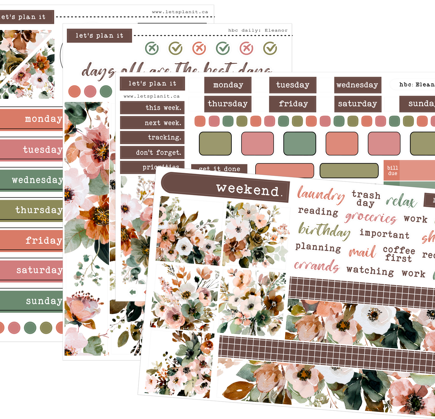 ELEANOR COLLECTION | Weekly Kits