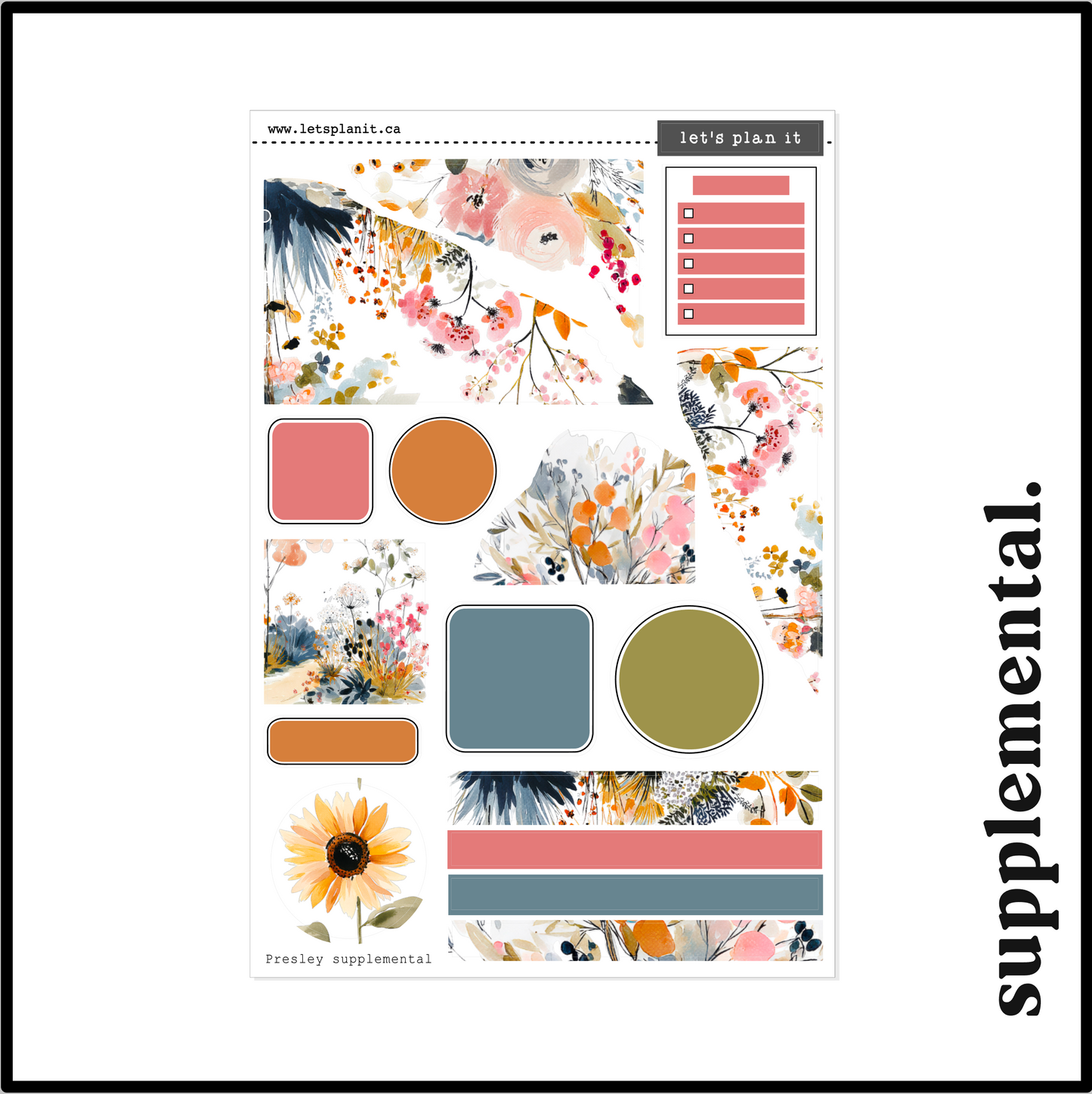 PRESLEY COLLECTION | Weekly Kits