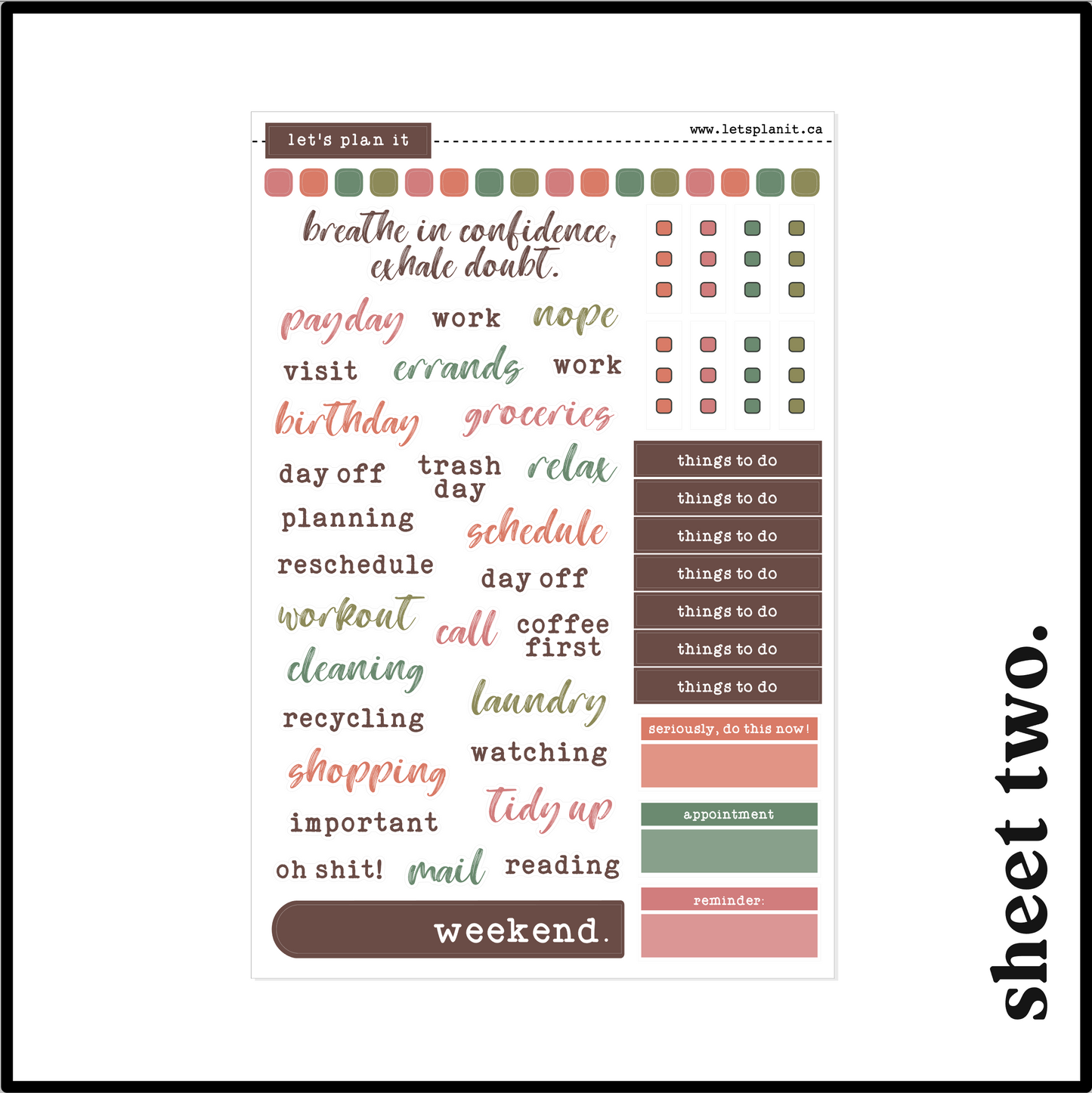 ELEANOR COLLECTION | Weekly Kits