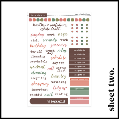 ELEANOR COLLECTION | Weekly Kits