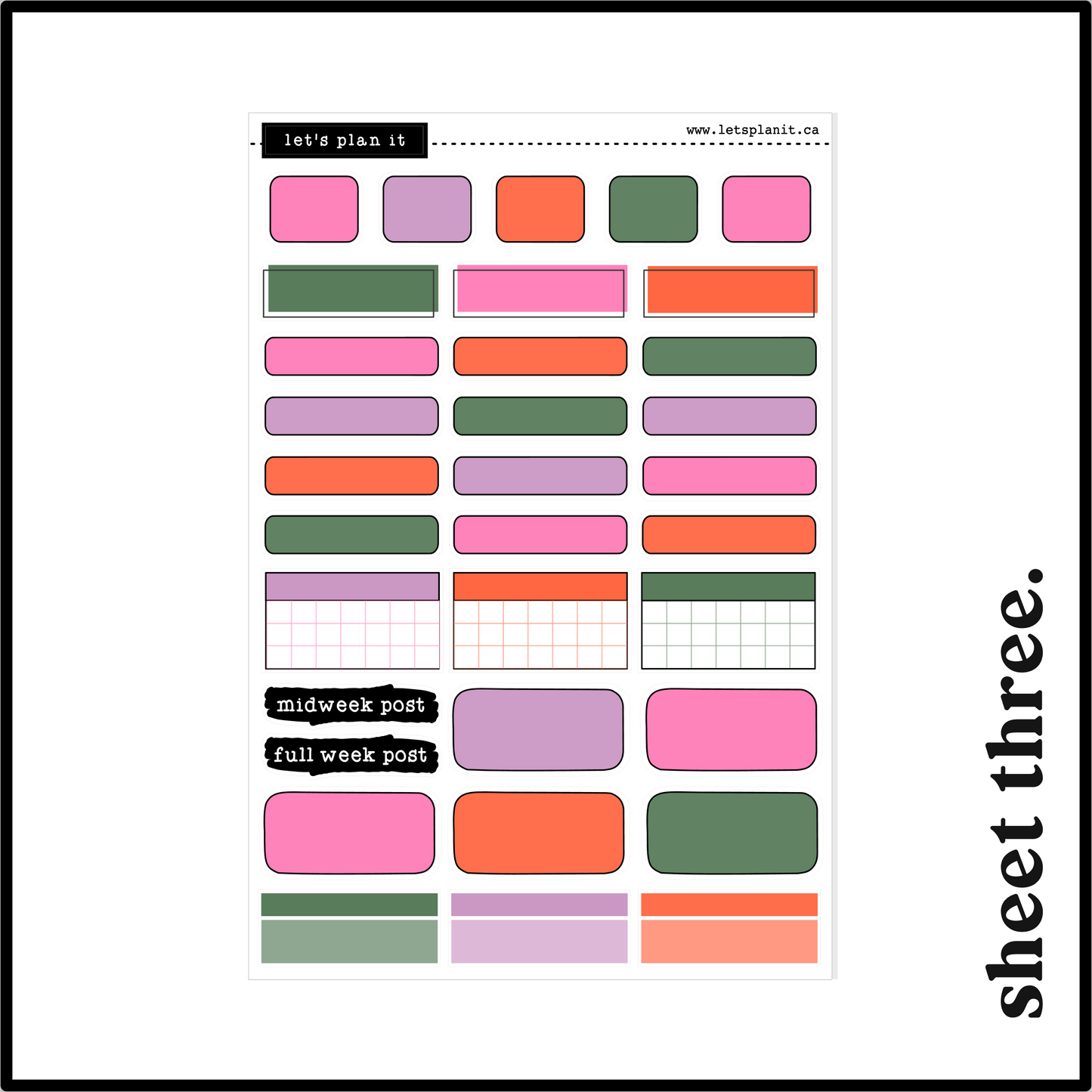 ELVIRA COLLECTION | Weekly Kits