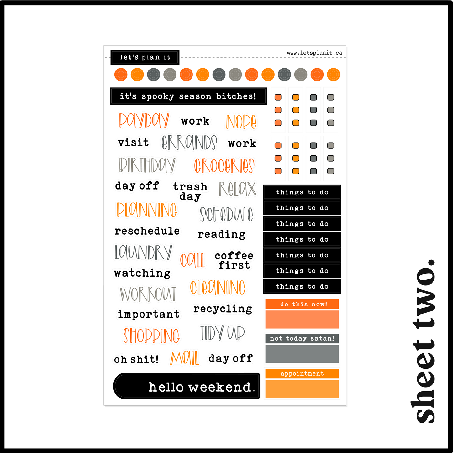 VERUCA COLLECTION | Weekly Kits