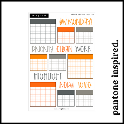 VERUCA COLLECTION | Weekly Kits