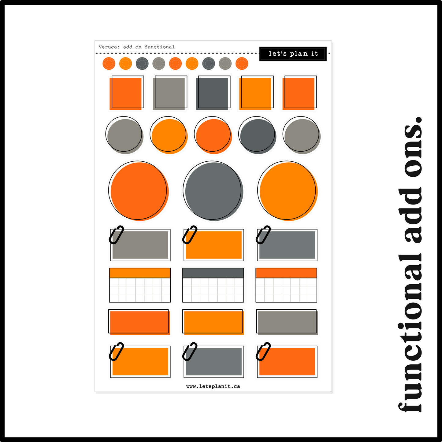 VERUCA COLLECTION | Weekly Kits