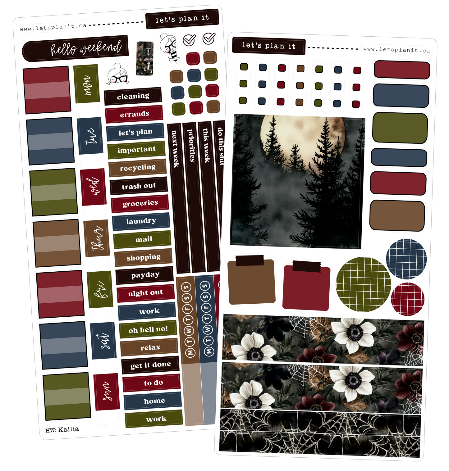 KAILIA COLLECTION | Weekly Kits