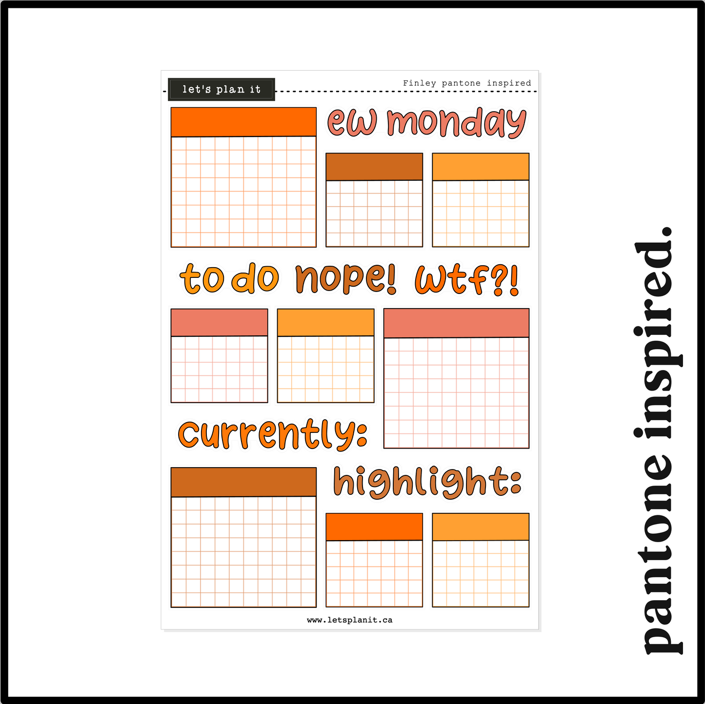 FINLEY COLLECTION | Weekly Kits