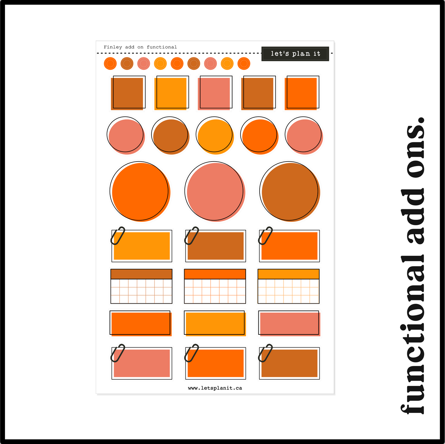 FINLEY COLLECTION | Weekly Kits