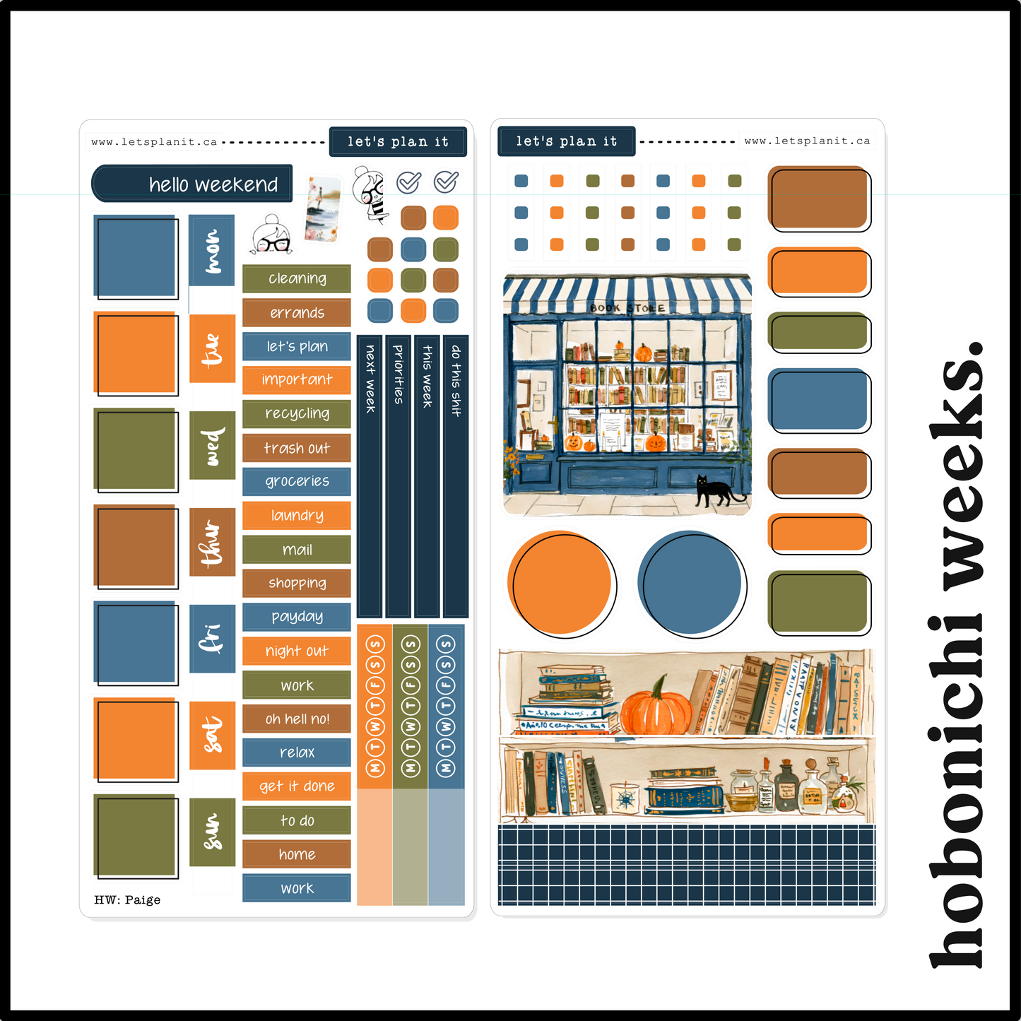 PAIGE COLLECTION | Weekly Kits