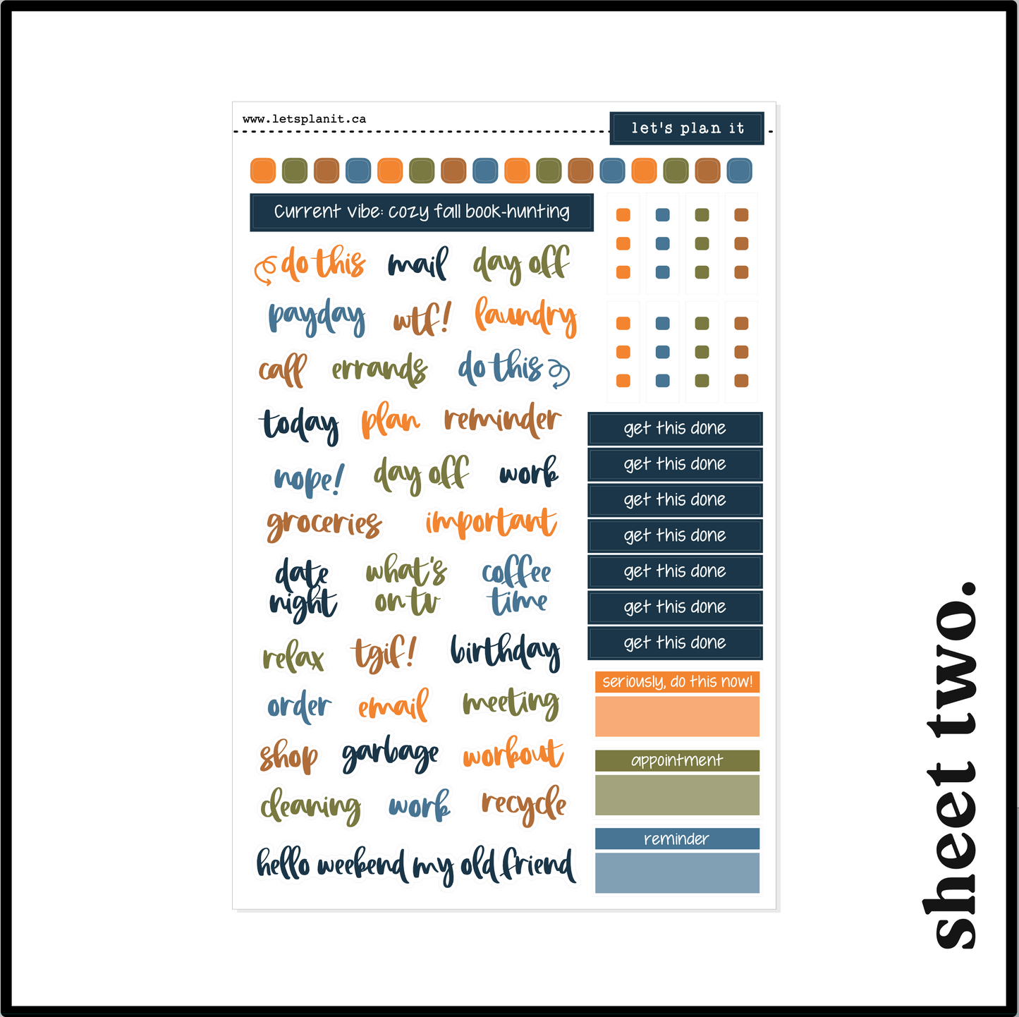 PAIGE COLLECTION | Weekly Kits