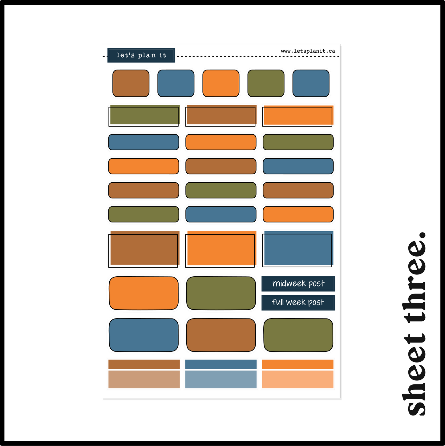 PAIGE COLLECTION | Weekly Kits