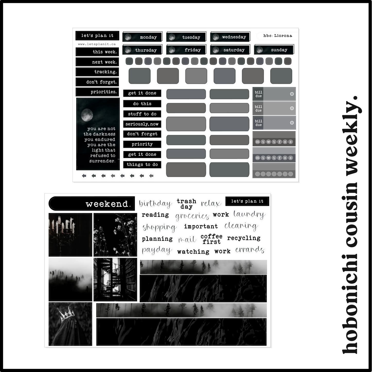 LLORONA COLLECTION | Weekly Kits