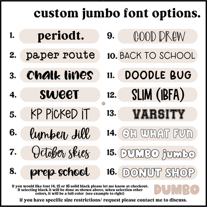 Custom Scripts - Jumbo