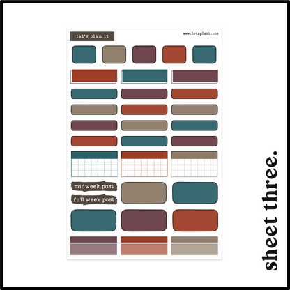 WHITNEY COLLECTION | Weekly Kits