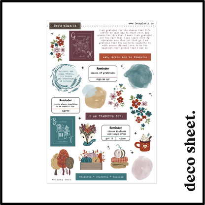 WHITNEY COLLECTION | Weekly Kits