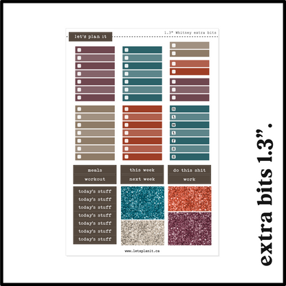 WHITNEY COLLECTION | Weekly Kits