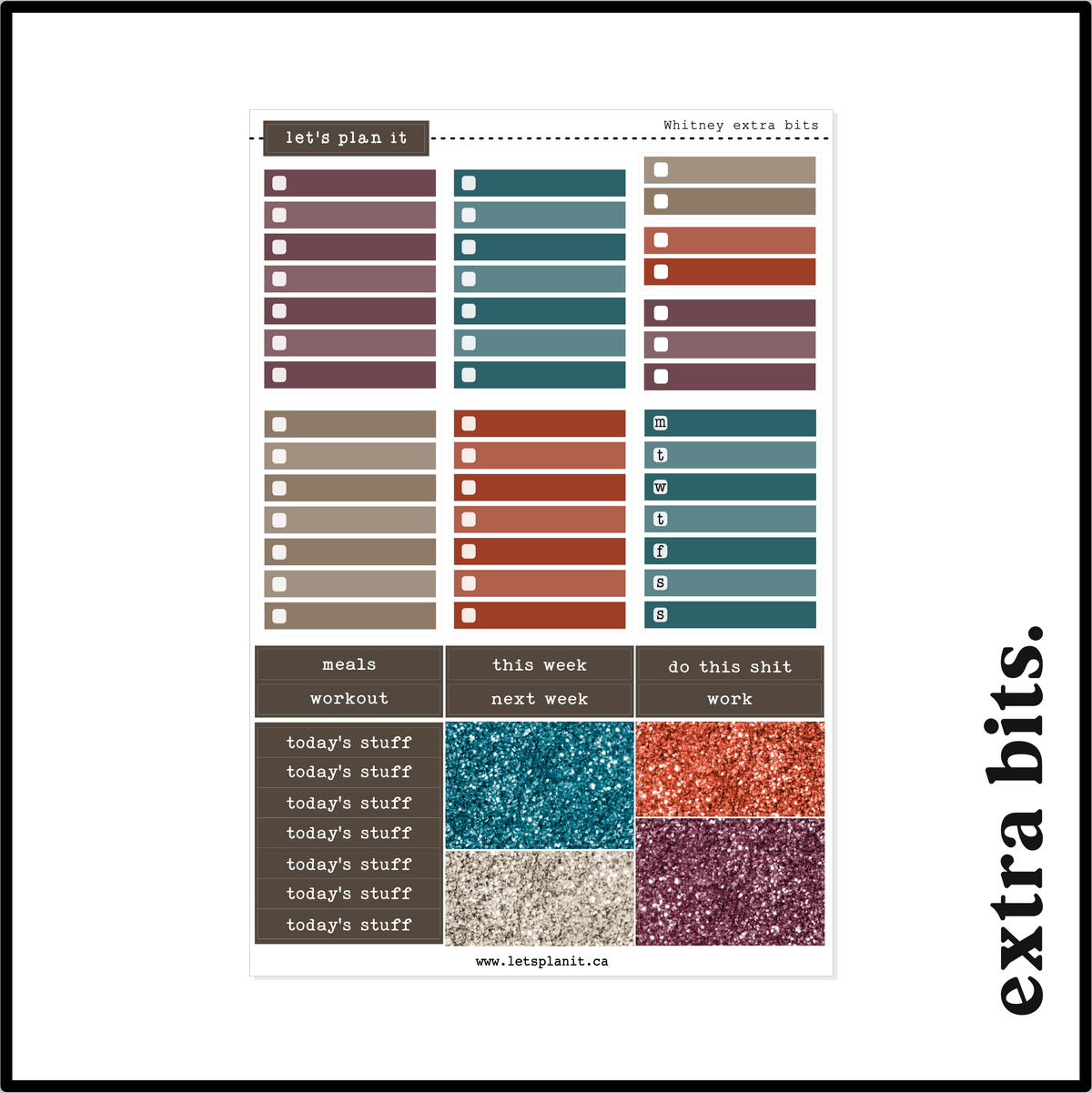 WHITNEY COLLECTION | Weekly Kits