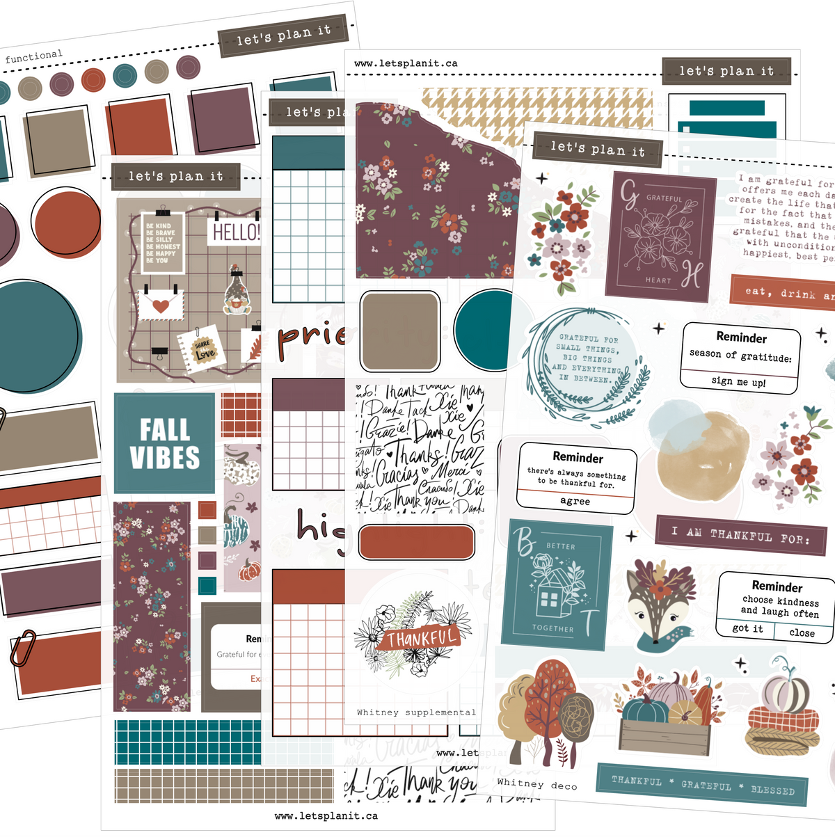 WHITNEY COLLECTION | Weekly Kits
