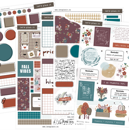 WHITNEY COLLECTION | Weekly Kits