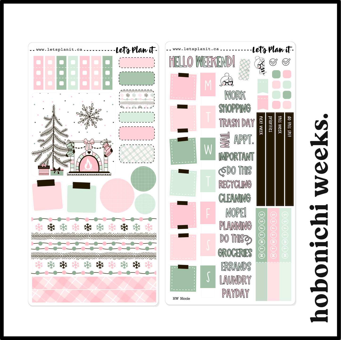 NICOLE COLLECTION | Weekly Kits