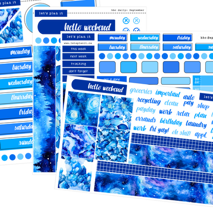 -- BIRTHSTONE COLLECTION | September | Weekly Kits