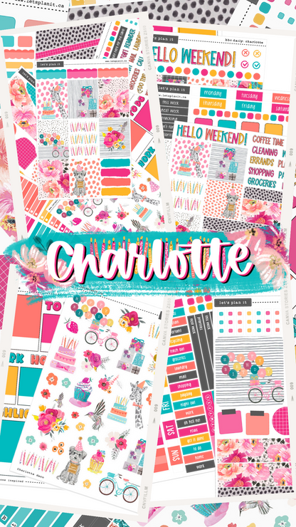 -- CHARLOTTE COLLECTION | Weekly Kits