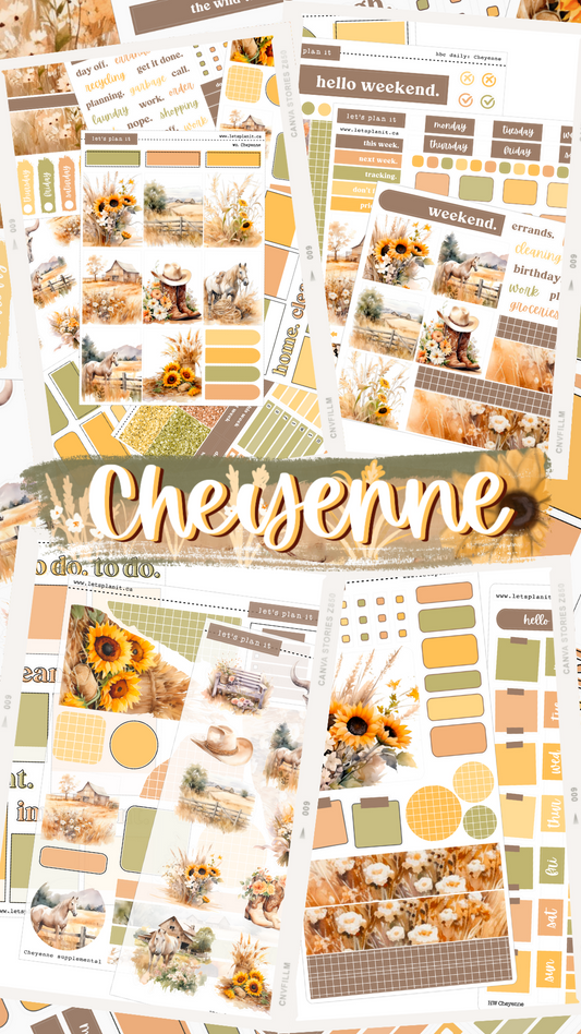 -- CHEYENNE COLLECTION | Weekly Kits