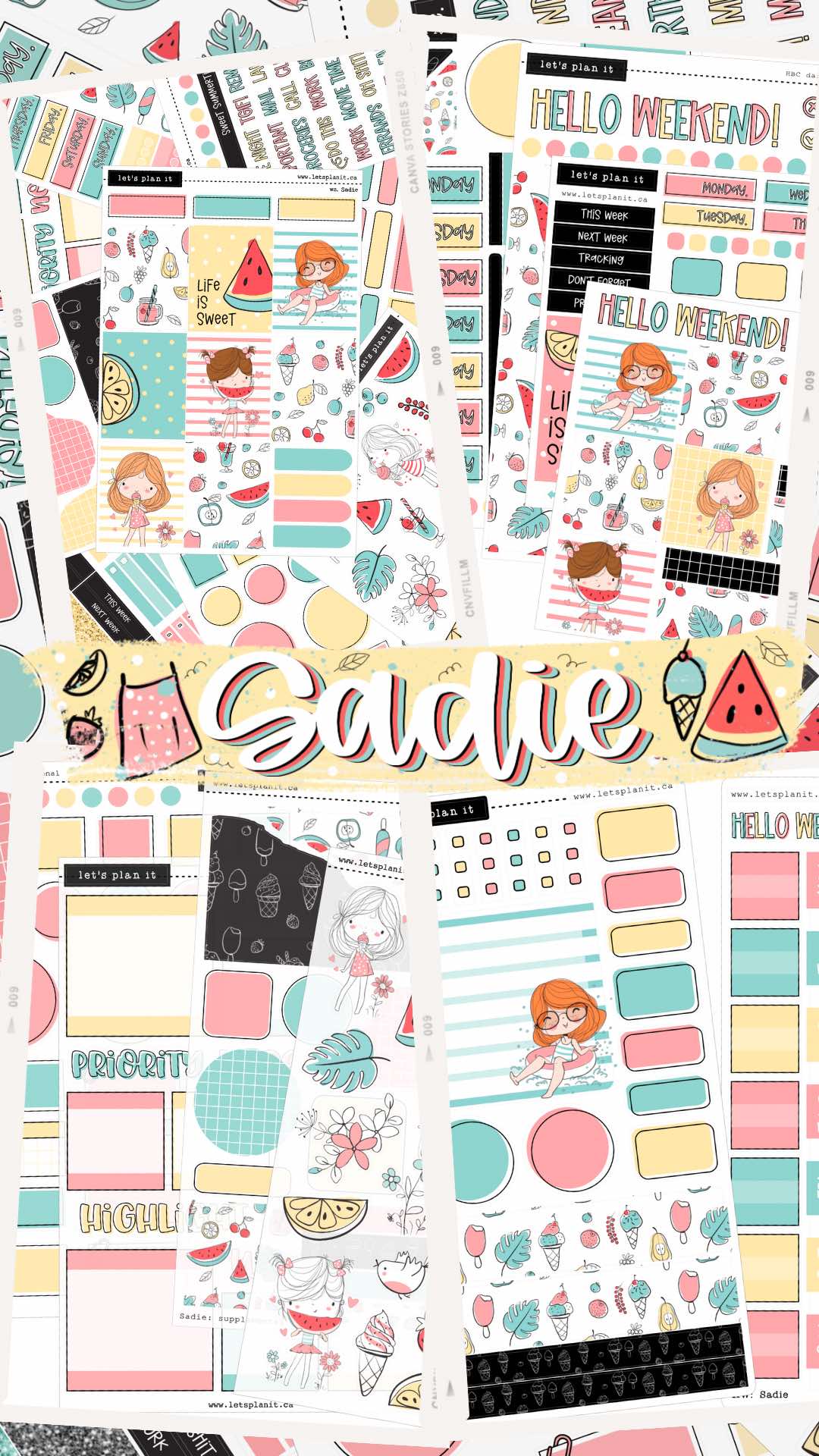 SADIE COLLECTION | Weekly Kits