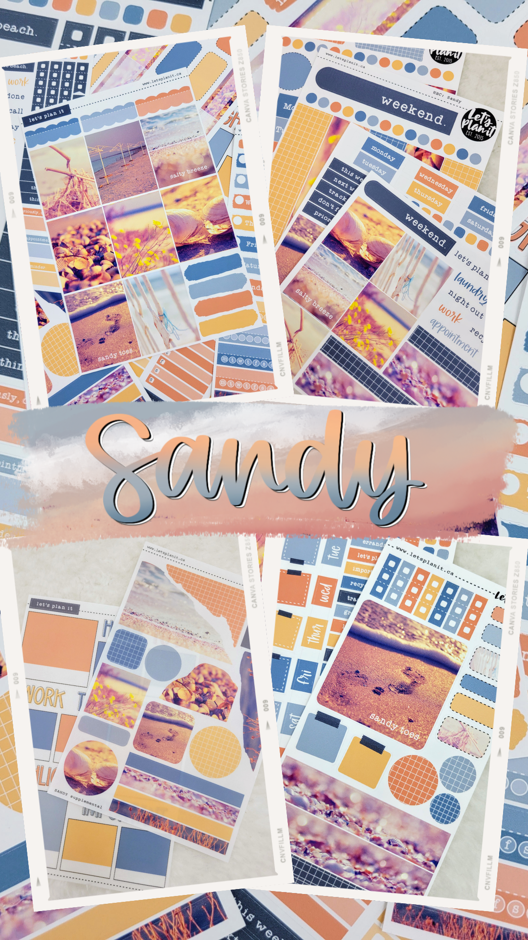 -- SANDY COLLECTION | Weekly Kits