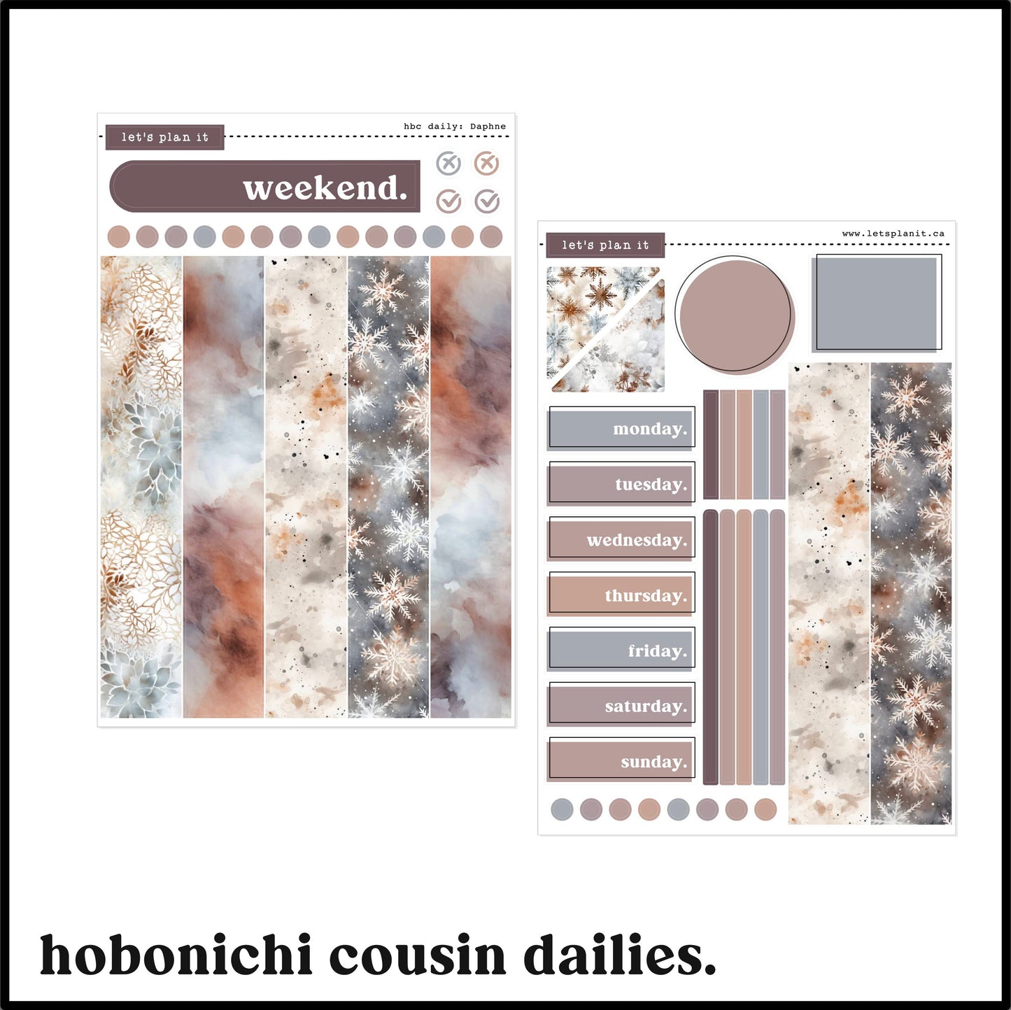 DAPHNE COLLECTION | Weekly Kits