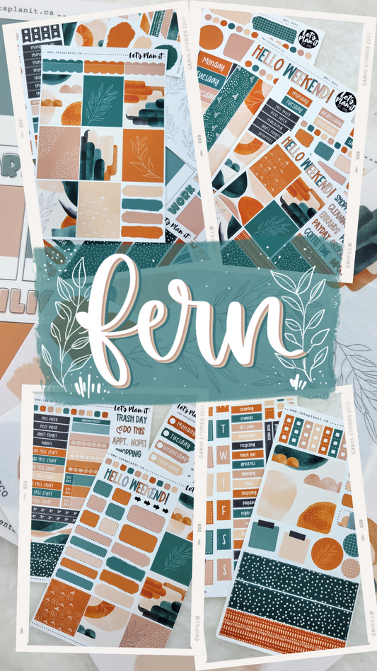 -- FERN COLLECTION | Weekly Kits