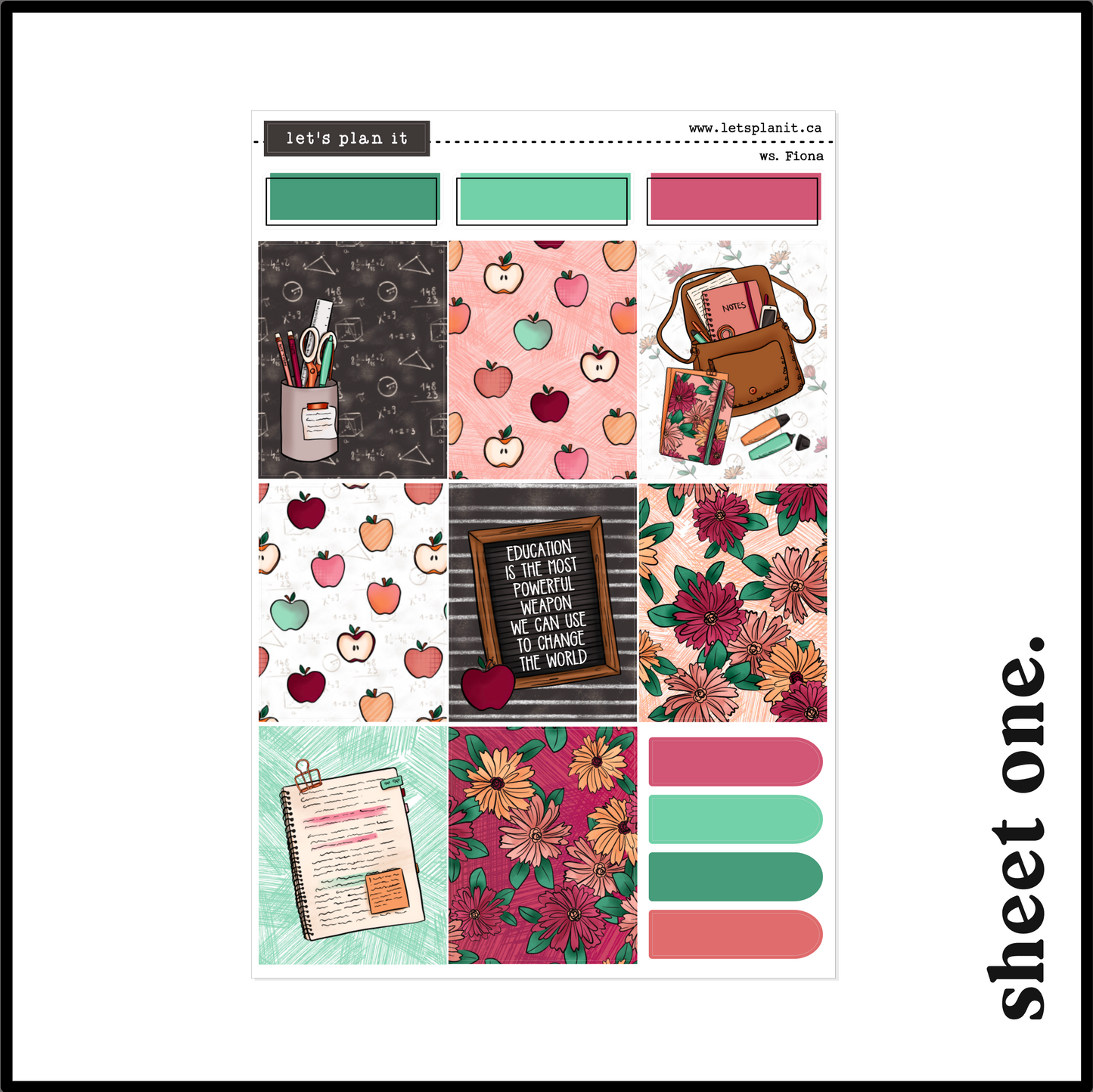 -- FIONA COLLECTION | Weekly Kits